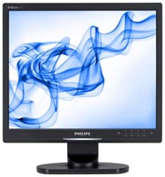 Photos - Monitor Philips 17S1SB 17 "  black