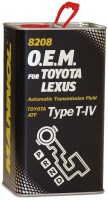 Photos - Gear Oil Mannol Type T-IV Automatic Special 4 L