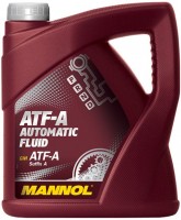 Photos - Gear Oil Mannol ATF-A Automatic Fluid 4 L