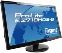 Photos - Monitor Iiyama ProLite E2710HDSD 27 "  black