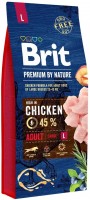 Photos - Dog Food Brit Premium Adult L 18 kg