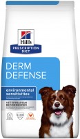 Dog Food Hills PD Canine Derm Defense Environmental Sensitives 