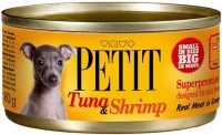 Photos - Dog Food Petit Canned Tuna/Shrimp 0.08 kg 