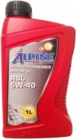 Photos - Engine Oil Alpine RSL 5W-40 1 L