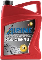 Photos - Engine Oil Alpine RSL 5W-40 5 L