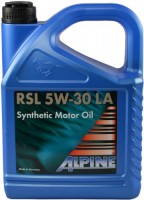 Photos - Engine Oil Alpine RSL 5W-30 LA 4 L