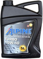 Photos - Engine Oil Alpine Turbo 15W-40 5 L