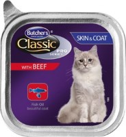 Photos - Cat Food Butchers Adult Classic Pro Skin and Coat Beef 0.1 kg 