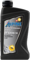 Photos - Gear Oil Alpine ATF Dexron III 1 L