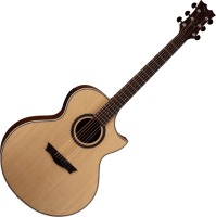 Photos - Acoustic Guitar Dean Guitars Natural Series Florentine CAW 