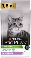 Cat Food Pro Plan Adult 7+ Sterilised Turkey  1.5 kg