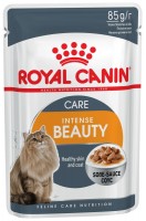 Cat Food Royal Canin Intense Beauty Gravy Pouch 