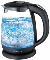 Photos - Electric Kettle MANTA KTL203G 2200 W 1.7 L  black