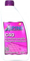 Photos - Antifreeze \ Coolant Alpine Kuhlerfrostschutz C40 Violett 1.5 L