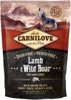 Photos - Dog Food Carnilove Adult Lamb/Wild Boar 1.5 kg