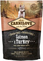 Dog Food Carnilove Puppy Large Breed Salmon/Turkey 1.5 kg
