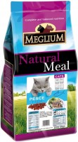 Photos - Cat Food Meglium Natural Meal Sensitive Fish  1.5 kg