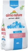 Photos - Cat Food Almo Nature Adult Sterilised Salmon/Rice  0.4 kg