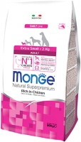 Dog Food Monge Daily Adult Extra Small Chicken 