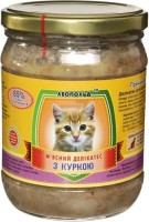 Photos - Cat Food Leopold Meat Delicacy with Chicken 0.5 kg 