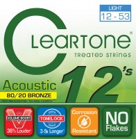Photos - Strings Cleartone 80/20 Bronze Light 12-53 