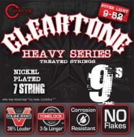 Photos - Strings Cleartone Nickel-Plated 7-String Super Light 9-52 