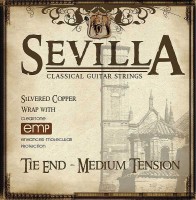 Strings Cleartone Sevilla Tie End Medium Tension 