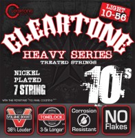 Strings Cleartone Nickel-Plated 7-String Light 10-56 