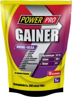 Photos - Weight Gainer Power Pro Gainer Amino/BCAA 2 kg