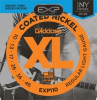 Photos - Strings DAddario EXP Coated Nickel Wound 10-46 