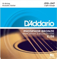 Strings DAddario Phosphor Bronze 12-String 10-47 