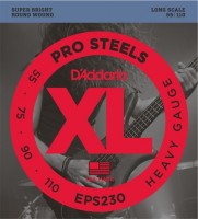 Photos - Strings DAddario XL ProSteels Bass 55-110 