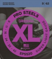 Strings DAddario XL ProSteels 9-42 