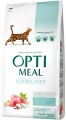 Optimeal Adult Sterilised with Turkey  10 kg