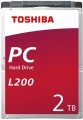 Toshiba L200 2.5" HDWL120UZSVA 2 TB