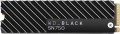 WD Black SN750 NVME SSD WDS100T3XHC 1 TB with radiator