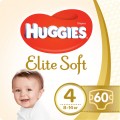 Huggies Elite Soft 4 / 60 pcs 