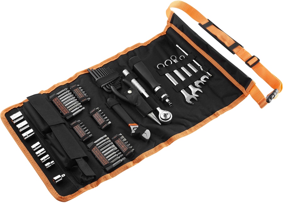 Black + Decker A7235-XJ, Screwdriving/Hex Drill Bits, 27pcs, Orange 