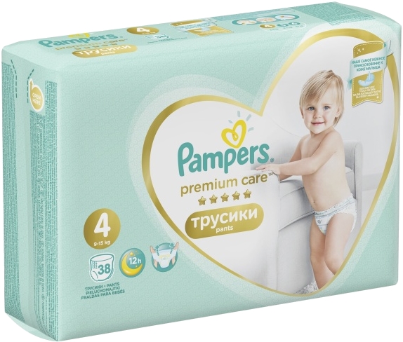 Pampers premium care 2024 pants size 4