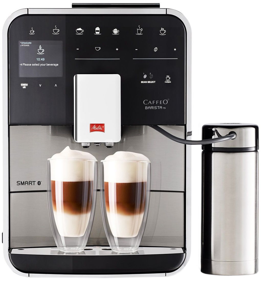 Filter coffee machine - BUCKINGHAM - RUSSELL HOBBS - automatic / cappuccino  / with TFT-LCD screen