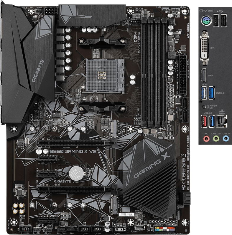 Gigabyte B650 GAMING X AX Motherboard AMD B650 Socket AM5 ATX - Clove  Technology