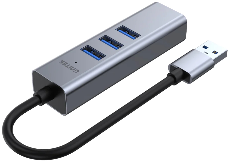 uHUB Q4+ 4-in-1 USB-C Ethernet Hub