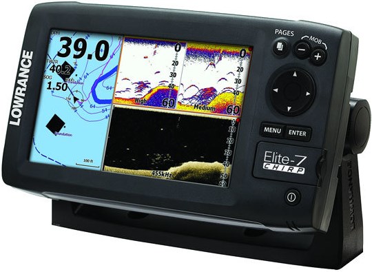 ▷ Comparison Lowrance Hook2 7x TripleShot vs Lowrance Elite-7 CHIRP : Specs  · Display specs · Features · Specs of the chartplotter · General