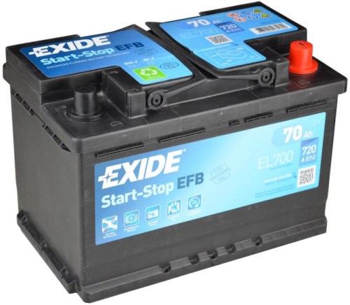 ▷ EXIDE EK700 Batería 70Ah Start Stop