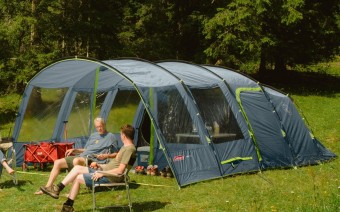 TOP-5 camping tents for a company of 5 people