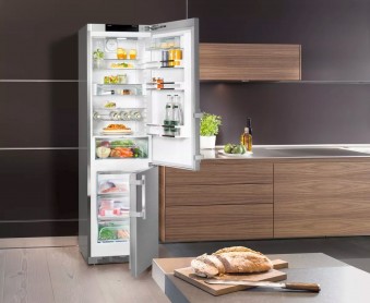 Five quiet refrigerators classic two-chamber arrangement